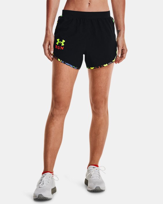Women's UA Keep Run Weird Shorts, Black, pdpMainDesktop image number 0